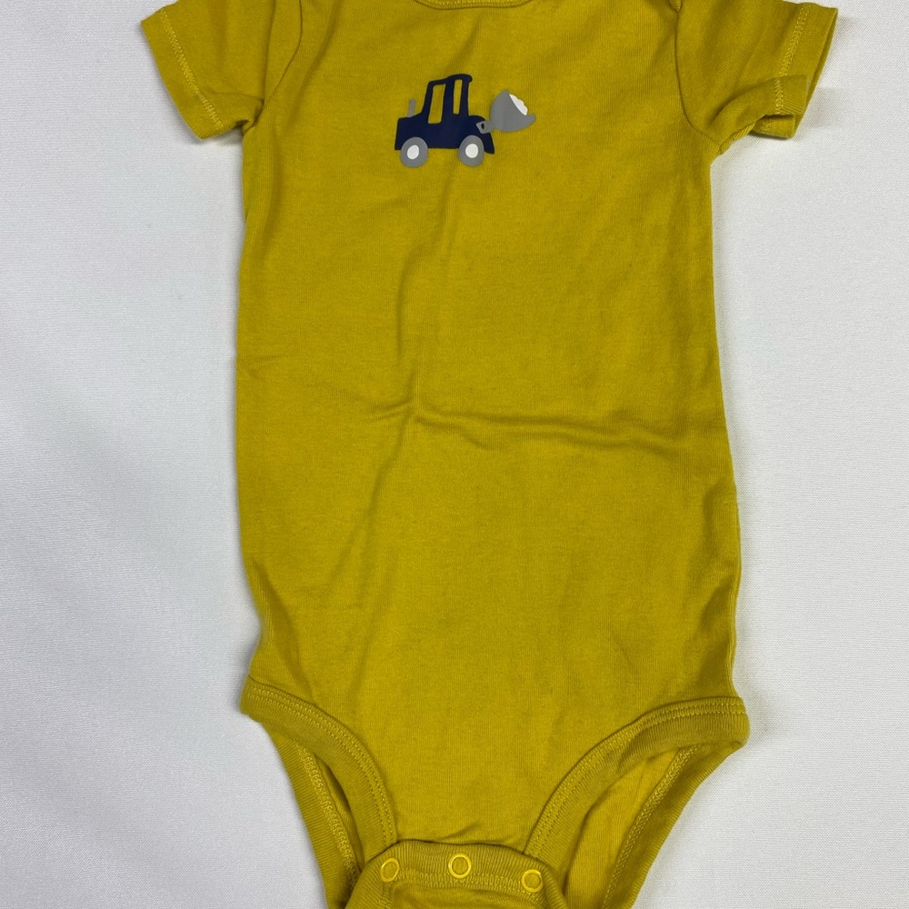 Carter's Yellow & Navy Baby Outfit Bundle Construction Size 18 Months - Picture 2 of 13